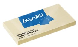 Notes samoprzylepny Bantex żółty 100k [mm:] 125x75 (400086388) Bantex