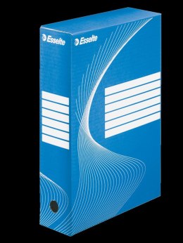 Pudło archiwizacyjne Boxy 80 A4 niebieski karton [mm:] 245x80x 345 Esselte (128411) Esselte