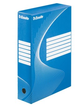 Pudło archiwizacyjne Boxy 80 A4 niebieski karton [mm:] 245x80x 345 Esselte (128411) Esselte