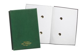 Teczka do podpisu 10 A4 zielony 10k. karton pokryty folią 400g Warta (1824-920-015) Warta