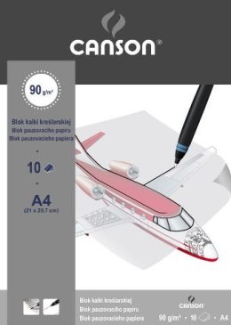 Kalka kreślarska A4 bezbarwny 90g [mm:] 210x297 Canson (200005504) Canson