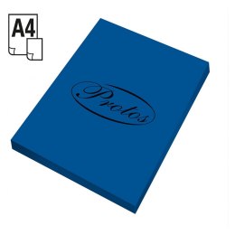Papier kolorowy A4 niebieski ciemny 160g Protos Protos