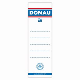 Etykiety opisowe do segregatora biały [mm:] 48x153 Donau (8370920-09PL) Donau