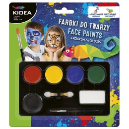 Farba do malowania twarzy Derform kidea 5 kolor. (FDT6KA) Derform