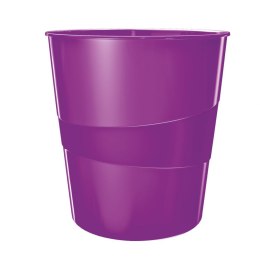 Kosz na śmieci Leitz WOW kolor: fioletowy 15L (52781062) Leitz