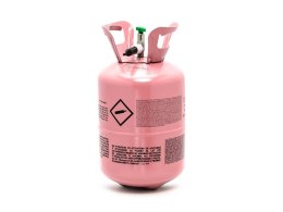 Butla z helem różowy, 30 balonów Partydeco (BZH1-30-081) Partydeco