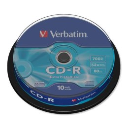 Płyta cd Verbatim CD-R cake 10 700MB x52 Verbatim