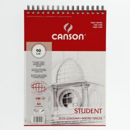 Blok artystyczny Canson Student A4 90g 100k (100553697) Canson