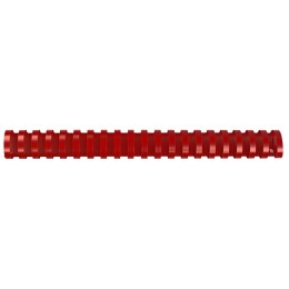 Grzbiety do bindowania A4 czerwony plastik śr. 32mm Titanum Titanum