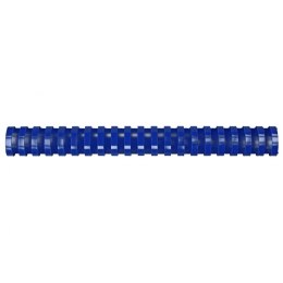 Grzbiety do bindowania A4 niebieski plastik śr. 32mm Titanum Titanum