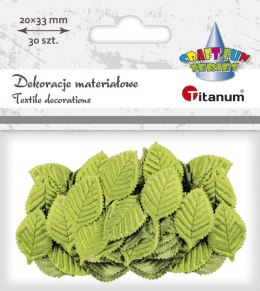 Listki materiałowe Titanum Craft-Fun Series zielone Titanum