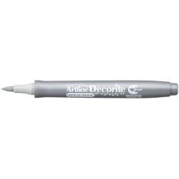 Marker specjalistyczny Artline srebr metaliczny decorite, srebrny pędzelek końcówka (AR-035 9 8) Artline