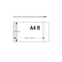Okładka A4R A4 [mm:] 303x408-440 Biurfol (OZB-46) Biurfol