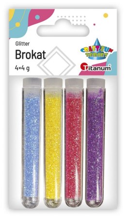 Brokat Titanum Craft-Fun Series kolor: mix 4 kolor. (MTJF-CSG4P) Titanum