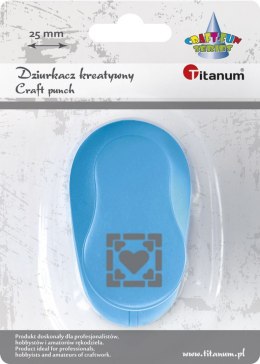 Dziurkacz ozdobny Craft-Fun Series 25mm serce Titanum (T-8810-67) Titanum