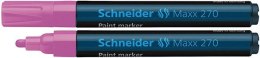 Marker olejowy Schneider Maxx 270, różowy 1,0-3,0mm (SR127009) Schneider
