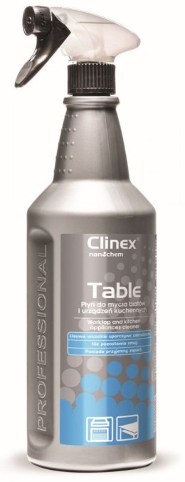 Płyn Clinex Table do mycia blatów i urządzeń kuchennych 1l (77038) Clinex
