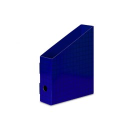 Pojemnik na dokumenty pionowy A4 niebieski tektura VauPe (402/03) VauPe