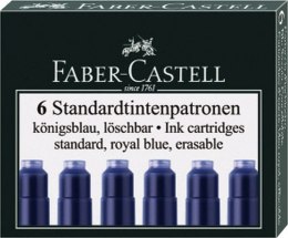 Naboje krótkie Faber Castell niebieski ciemny (185506) Faber Castell