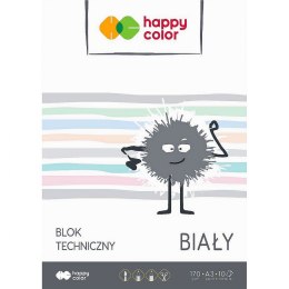 Blok techniczny Happy Color A3 biały 170g 10k (HA 3550 3040-0) Happy Color