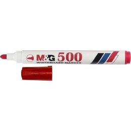 Marker suchościeralny M&G, czerwony 1,0-2,0mm okrągła końcówka (AWM26173330100H) M&G
