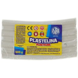 Plastelina Astra 1 kol. biała 500g Astra