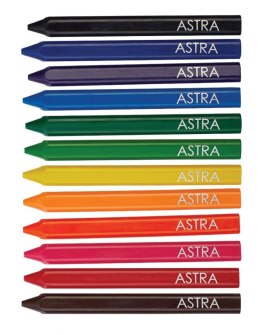 Kredki świecowe Astra 12 kol. Astra