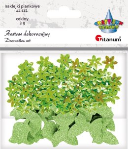 Zestaw dekoracyjny Titanum Craft-Fun Series cekiny+naklejki (5030D) Titanum