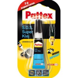 Klej błyskawiczny Pattex SOS standard 3g (HEPA1692510) Pattex