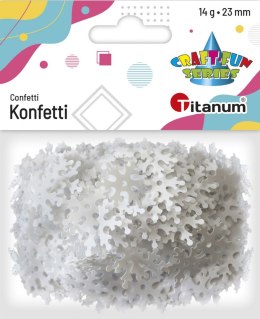 Konfetti Craft-Fun Series płatki śniegu Titanum (284814) Titanum