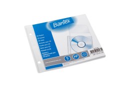 Koszulka groszkowa na 1 CD/DVD w folii - 5 szt. (2075) Bantex