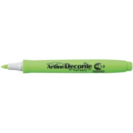 Marker permanentny Artline decorite, zielony 1,0mm pędzelek końcówka (AR-033 4 6) Artline