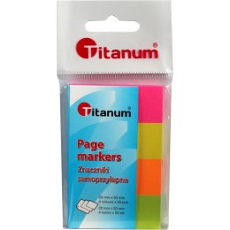 Zakładka indeksująca Titanum 50k [mm:] 20x50 (BQ-01) Titanum