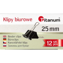 Klip Titanum 25 mm 25mm czarny (BC25) Titanum