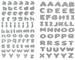 Naklejka (nalepka) Craft-Fun Series alfabet Titanum (21TX-092814S) Titanum