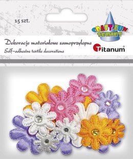 Ozdoba materiałowa Titanum Craft-Fun Series Kwiaty (MTCR-BY193) Titanum