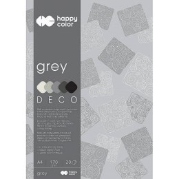 Zeszyt papierów kolorowych Happy Color A4 170g 20k (HA 3717 2030-082) Happy Color