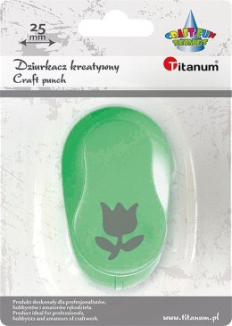 Dziurkacz ozdobny Craft-Fun Series 25mm tulipan Titanum (T-8810-31) Titanum