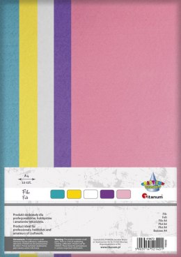 Filc Titanum Craft-Fun Series unicorn kolor A4 kolor: mix 10 ark. (179906B) Titanum