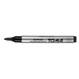 Marker permanentny Toma, czarny 1,5mm okrągła końcówka (TO-090 3 2) Toma