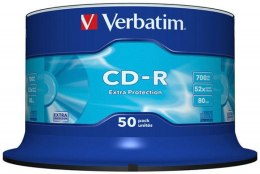 Płyta cd Verbatim CD-R cake 50 700MB x52 (43351) Verbatim