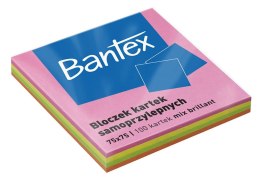 Notes samoprzylepny Bantex mix 100k [mm:] 75x75 (400086389) Bantex