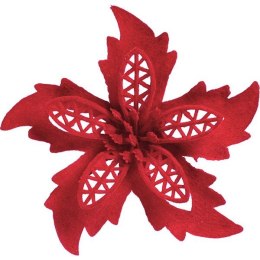 Ozdoba świąteczna Craft-Fun Series kwiat poinsecji Titanum (19YH022) Titanum