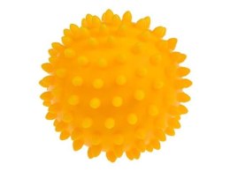 Piłka do masażu rehabilitacyjna 9cm żółta guma Tullo (441) Tullo
