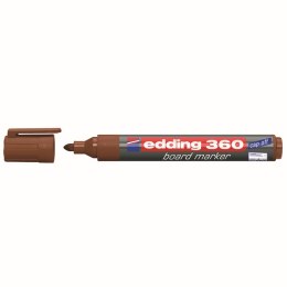 Marker suchościeralny Edding, brązowy 1,5-3,00mm okrągła końcówka (360/007/BR ED) Edding