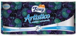 Papier toaletowy Foxy Artistico kolor: biały 8 szt Foxy