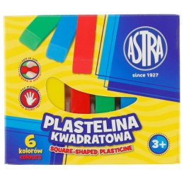 Plastelina Astra 6 kol. kwadratowa mix (83811908) Astra