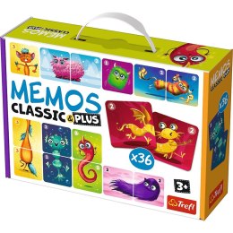 Gra pamięciowa Trefl Memos Classic & Plus, Cute Monsters (02273) Trefl