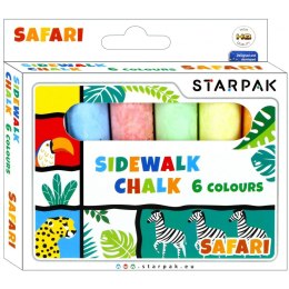Kreda Starpak Safari Safari kolor: mix 6 szt (494004) Starpak