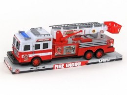 Samochód strażacki auto straż pożarna, napęd na koło zam, światło, dźwięk Adar (506459) Adar